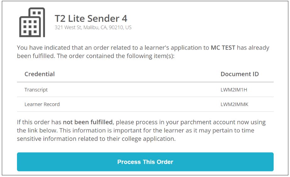 SENDedu Powered by Parchment Admin User Guide